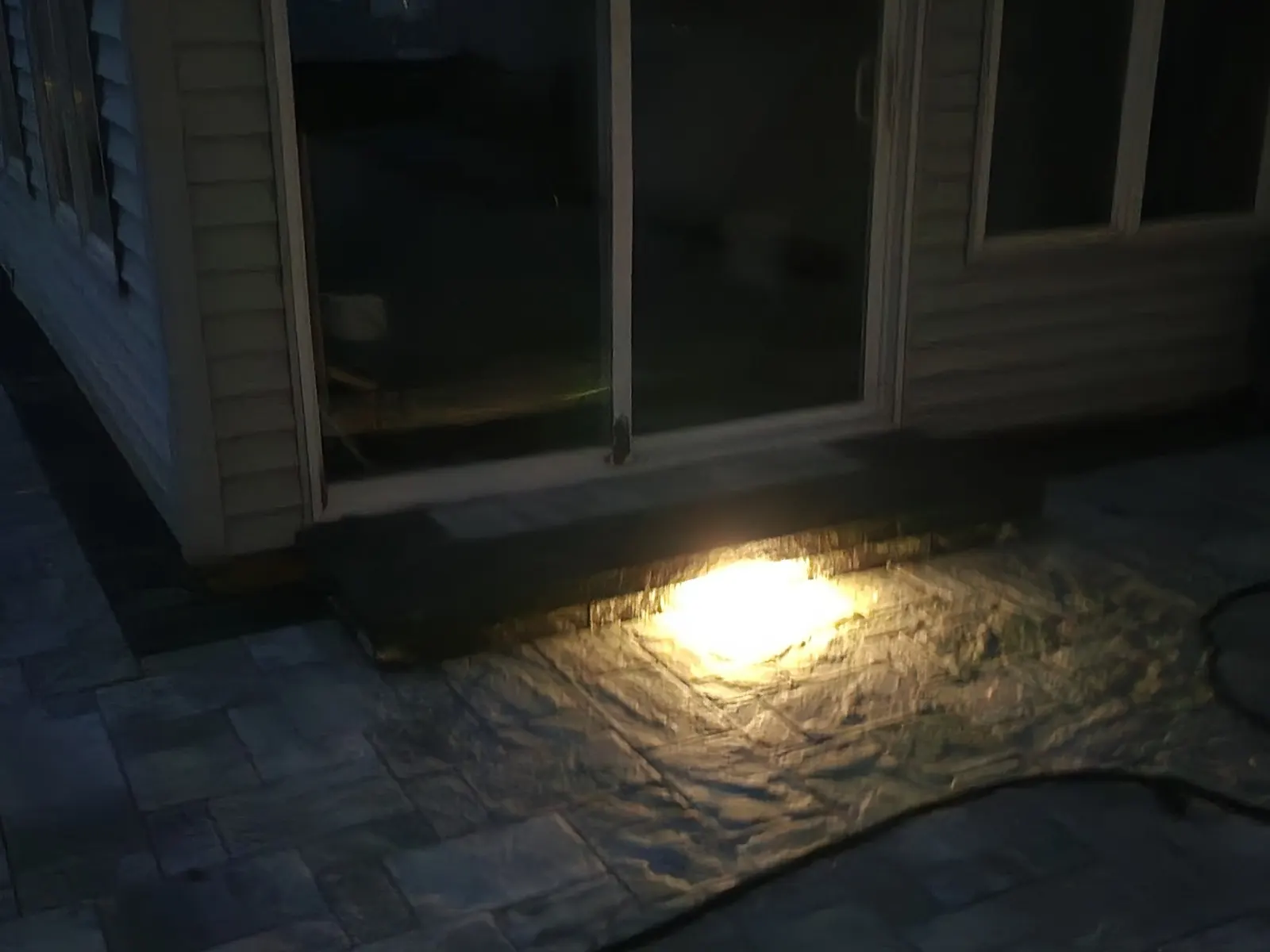 Step Lighting Detail by Down To Earth Landscaping.